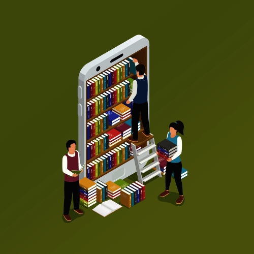Library - Illustration