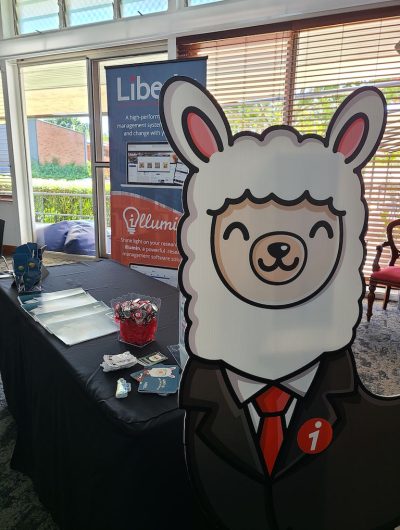 Alex the Alpaca at ANZTLA 2025